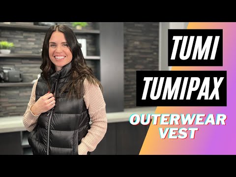 TUMI TUMIPAX Outerwear Vest