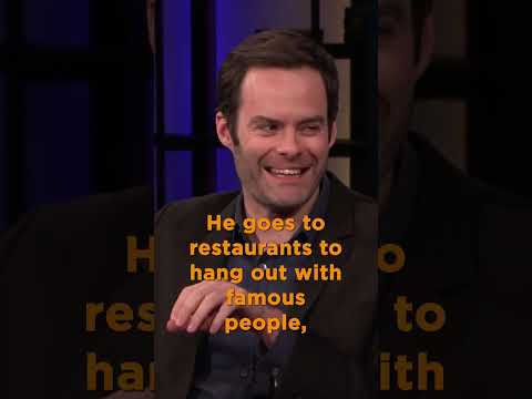 Bill Hader’s killer Lorne Michaels impression. #CONAN