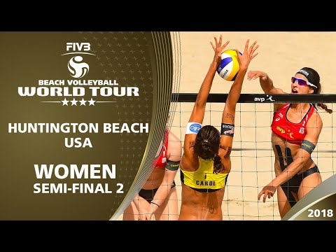 Maria Antonelli/Carol vs. Laboureur/Sude | 4* Huntington Beach - Beach Volleyball World Tour 17/18