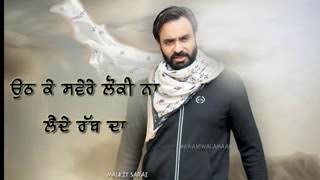 Babbu mann nachne da mood Punjabi song status