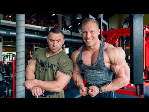 PUSH DAY | Trening Men's Physiqe | Dariusz Samek i Wojciech Dymarski | 2 WEEKS OUT