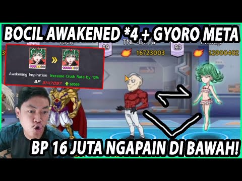 🔥🔥BP 16JUTA NGAPAIN DI BAWAH!! AWAKENED *4 TATSUMAKI YVMC TERJUN BEBAS - ONE PUNCH MAN:The Strongest