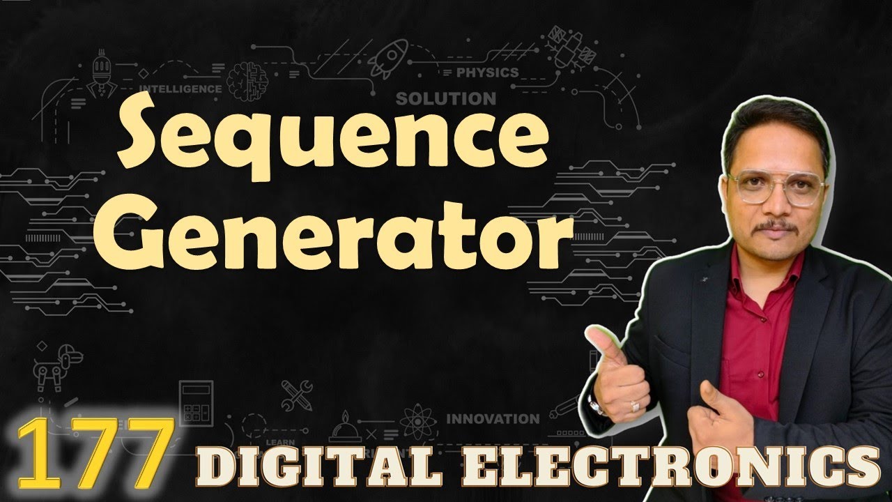 Sequence Generator Example 1: Designing Steps, Circuit, State Stable & Working