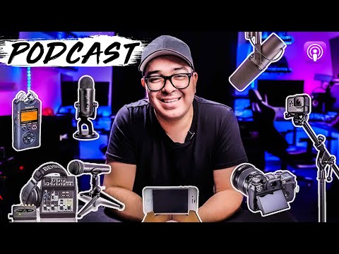 🎙What equipment do I need to record a podcast?🎙 with and without money