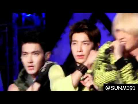 (Donghae focus)110806 Super Junior - Mr. Simple @ Open Concert