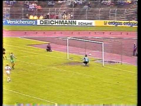 VfB Stuttgart - Werder Bremen Bundesliga 1984/85