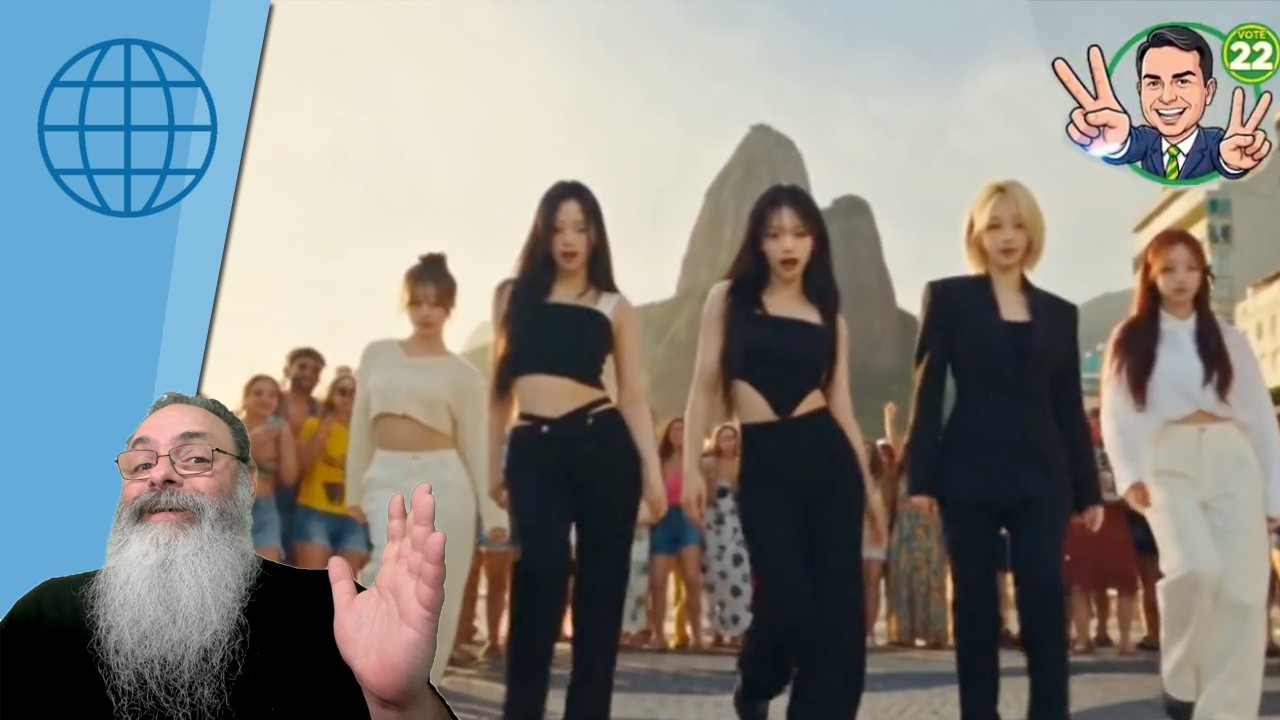 PARTIDO COREANO declara APOIO a FLÁVIO em um CLIPE de K-POP produzido na COREA