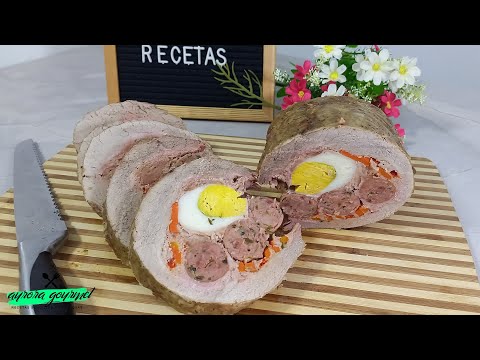 MUCHACHO RELLENO COLOMBIANO: Receta Clásica para Tu Cena de Navidad
