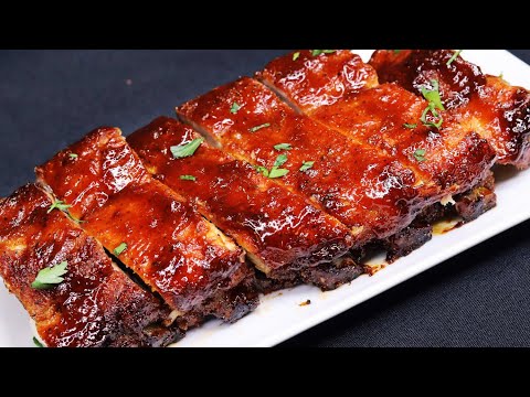 Oven Baked Ribs Recipe | How to make BBQ Ribs in the...