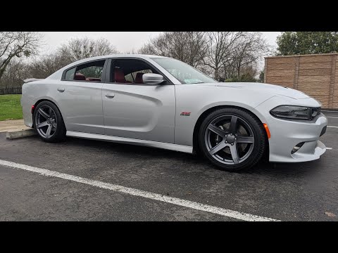 Why I bought #eibach over H&R and others! Charger Scatpack!
