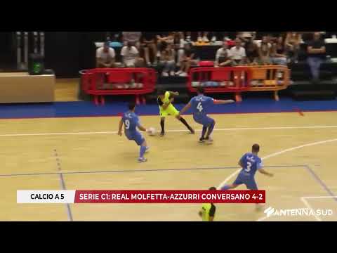 SEPTEMBER 27, 2025 - SERIE C1 FIVE-A-SIDE FOOTBALL: REAL MOLFETTA - AZZURRI CONVERSANO 4 - 2