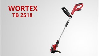 Cordless trimmer WORTEX TB 2518