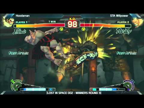 SSF4: Hoodaman vs STA Willpower - LOST IN SPACE 002