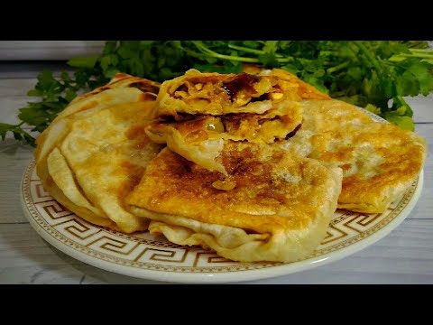 Простой рецепт ЛЕПЕШКИ на воде луком и курицей До чего же это вкусно и не дорого Tortillas