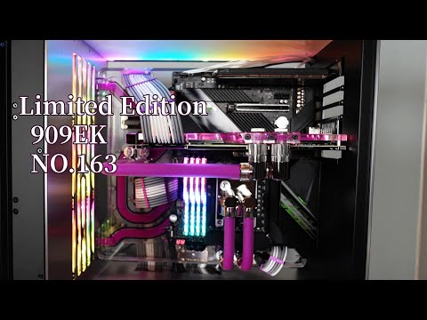 An ordinary PC, with a limited 909EK case and water cooling, Unique