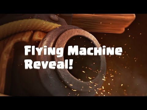 Clash Royale: FLYING MACHINE! (New Card!)