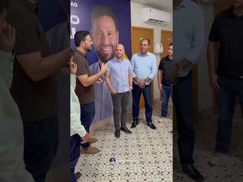 Lideranças de Limeira do Oeste se reúnem com deputado em Araguari para discutir investimentos