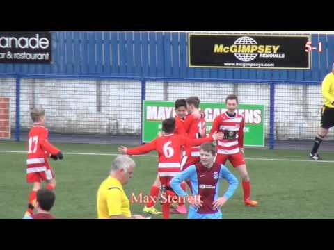 Ballyclare Colts U13`s 8-1 Abbey Villa U13`s