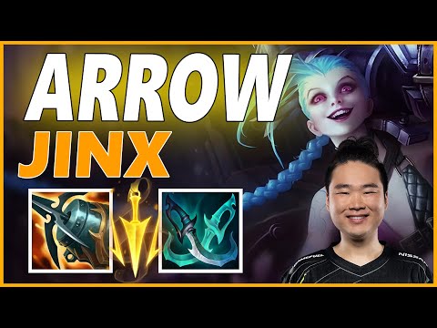 ⚡ARROW JINX ADC GAMEPLAY⚡SEASON 11 LEAGUE OF LEGENDS