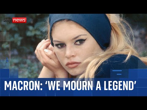 Macron pays tribute to 'legend of the century' Brigitte Bardot