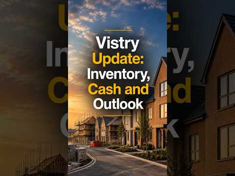 Vistry Update: Inventory, Cash and Outlook