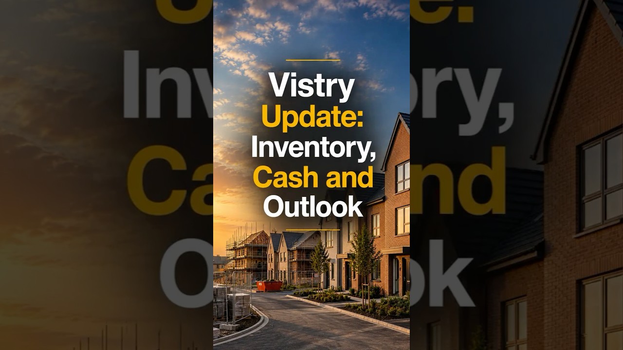 Thumbnail for Vistry Update: Inventory, Cash and Outlook