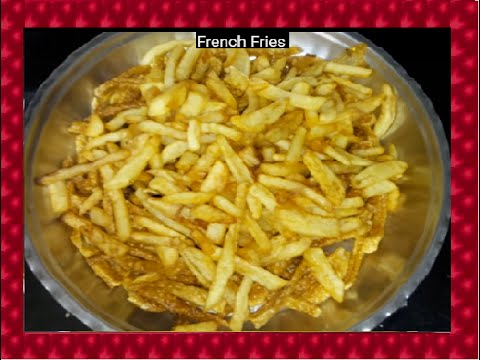 Home made Potato Fries | Fasting / Upvas sathi Khaas | French fries - Marathi Recipe | Shubhangi Video