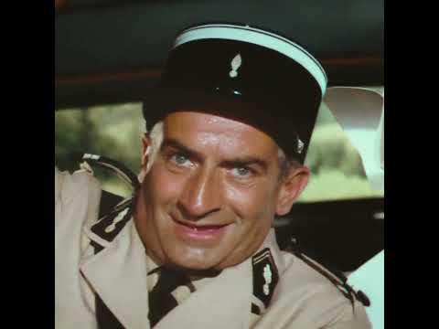 ⭐Cruchot débarque à Saint-Tropez et personne ne va lui résister!😂🚓Le Gendarme de Saint-Tropez#shorts