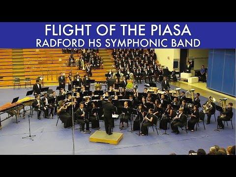 FLIGHT OF THE PIASA | Radford HS Symphonic Band | 2015 South POB
