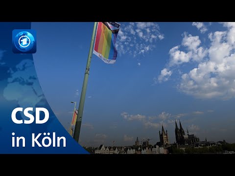 Hunderttausende Menschen zum CSD in Köln erwartet