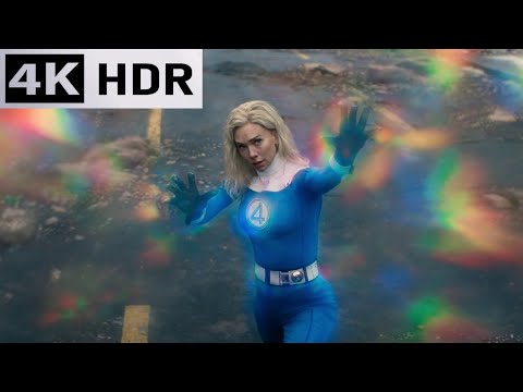 Sue Storm vs. Galactus | Invisible Woman Final Fight Scene | Fantastic Four: First Steps [4K HDR]