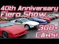 Fiero 40th Anniversary Show 2023 ALL Cars Engine Bays