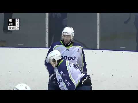 Optibet Hokeja Līga: HS Rīga - HK Mogo/LSPA. Spēles labākie momenti (22.02.2024)
