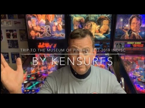 Museum of Pinball Tour 1-12-2019 & INDISC Tournament. The Ultimate Pinball Machine Collection.