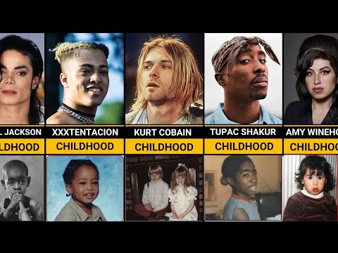 Childhood OF Famous Singers Who Have Died 💔