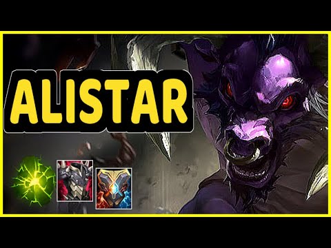 ALISTAR VS MORGANA SUPPORT GAMEPLAY EMERALD IV