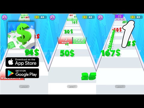 Digit Shooter! Gameplay Walkthrough Part 1 - Level 1 ~ 9 (Android, IOS)