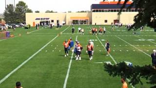 preview picture of video 'Tight Ends Blocking Broncos Training Camp 2012-08-15'
