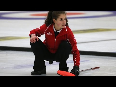 CURLING: RUS-SWE - World Junior Chps 2015 - Women Draw 7