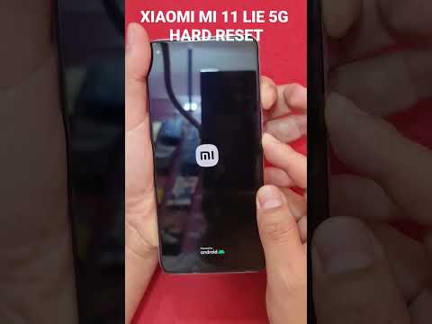xiaomi mi 11 lite 5G hard reset