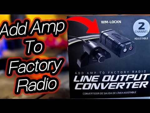 Adding Subwoofer to Factory Radio - Easy & Cheap!