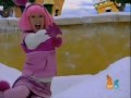LazyTown Snow give me snow Russian 