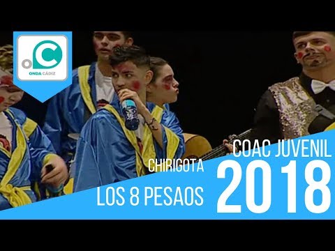 Chirigota juvenil, Los 8 pesaos - Semifinal