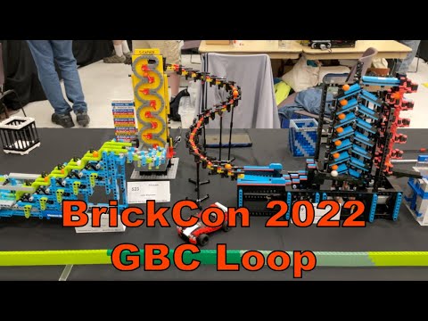 Huge LEGO GBC Loop with 55 Modules! — BrickCon 2022