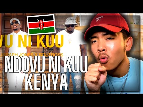 NDOVU NI KUU OFFICIAL VIDEO - KRISPAH X KHALIGRAPH JONES X BOUTROSS AMERICAN REACTION! Kenyan Rap 🇰🇪