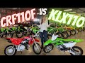 2023 Kawasaki KLX110 Vs Honda CRF110