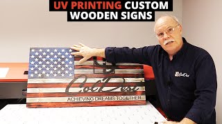 Custom Flags | UV Printing Custom Wooden Signs [and Flags]