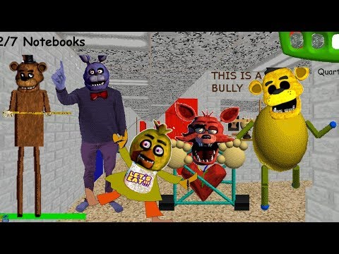 Freddy's Basics and Friends (Baldi's Basics Mod)