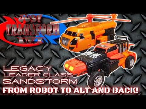 JUST TRANSFORM IT!: Legacy Leader Sandstorm