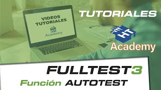 HT FULLTEST3 Tutorial - Función de Autotest (se puede establecer una secuencia automática de pruebas)